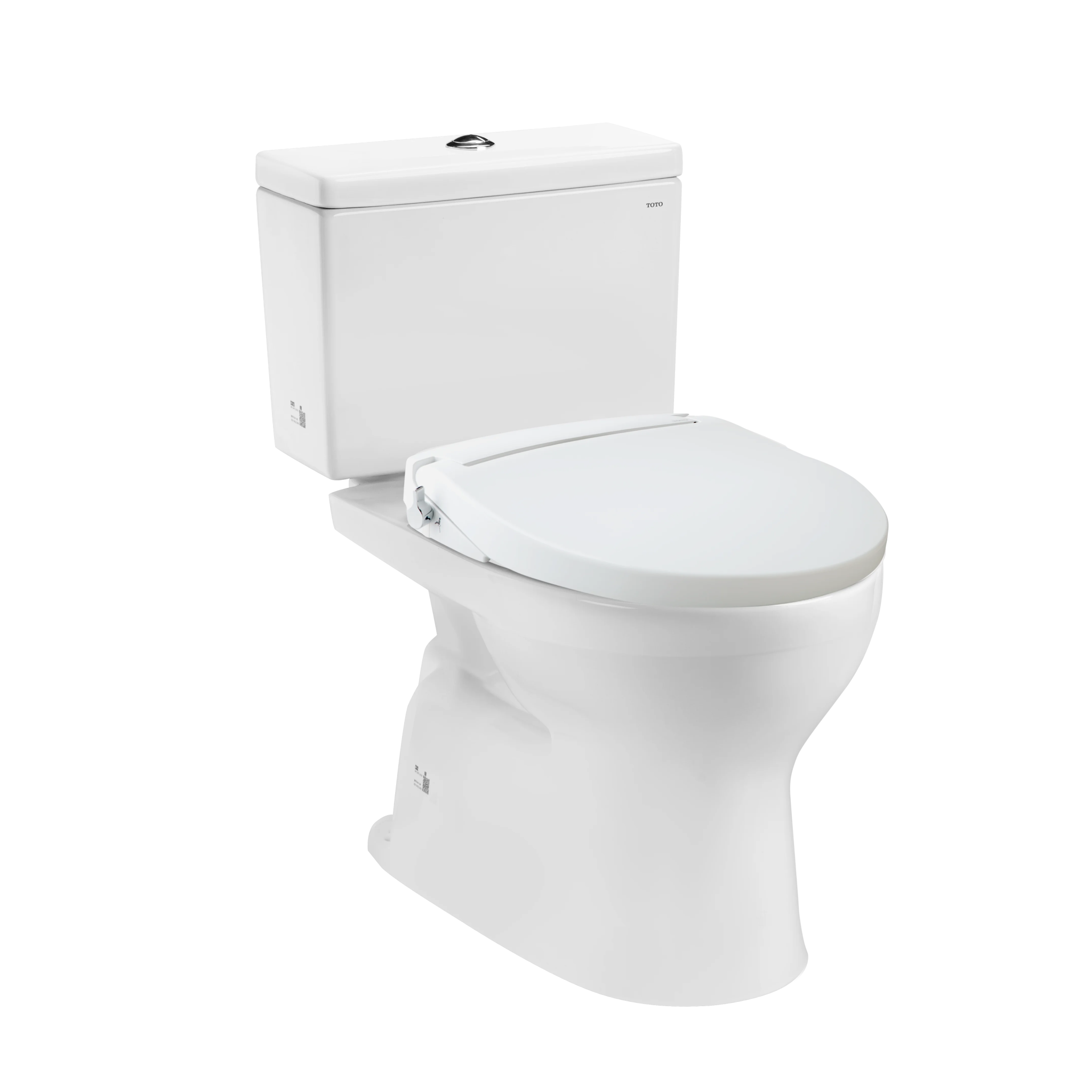 Bàn cầu hai khối kèm nắp rửa ECOWASHER TCW07S CS302DE2W - Daisan Store