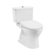 Bàn cầu hai khối kèm nắp rửa ECOWASHER TCW1211A CS302DE4W - Daisan Store