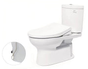 Bàn cầu hai khối, nắp đóng êm kèm vòi rửa nước lạnh TCW1211A CS325DRE4W - Daisan Store