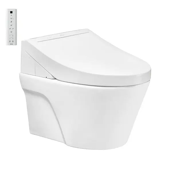Bàn cầu treo tường kèm nắp rửa điện tử WASHLET C5 CW822RA_TCF24410AAA_WH172A_MB170PSS - Daisan Store