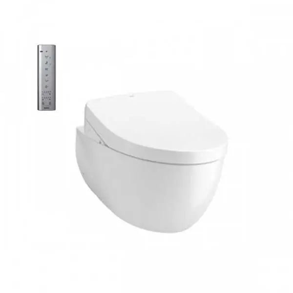 Bàn cầu treo tường kèm nắp rửa điện tử WASHLET dòng S7 (Có tính năng xả tự động) CW812REA_TCF4911EZ_WH172AAT_TCA464_MB174PSS - Daisan Store