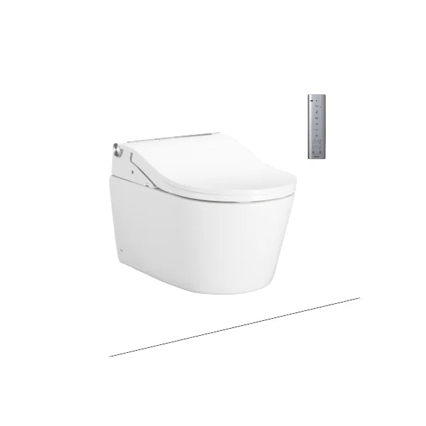 Bàn cầu treo tường kèm nắp rửa điện tử WASHLET seri RW (Có tính năng xả tự động) CW542HME5UNW1_TCF802C2Z_WH172AAT_MB175MSS - Daisan Store