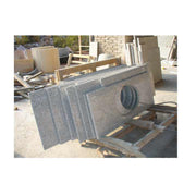 Bàn làm việc bằng đá granite tự nhiên màu trắng, bàn trang điểm phòng tắm có bồn rửa, mặt bàn khách sạn, quầy bar, quầy tính tiền không đều - Daisan Store