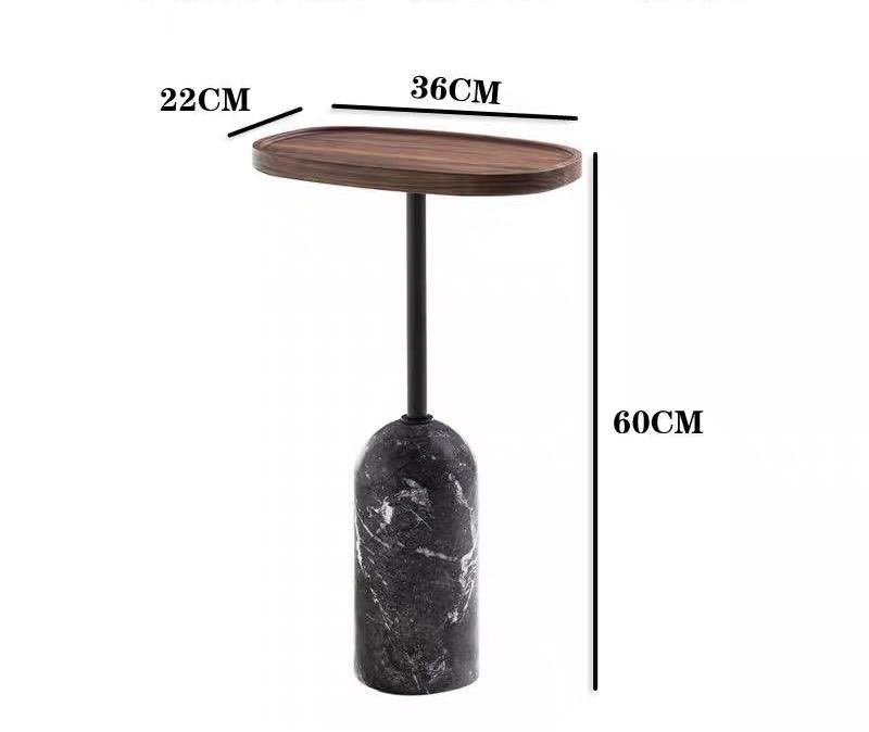 Bàn Lồng Gỗ Mặt Đá Cẩm Thạch Phong Cách Hiện Đại - Daisan Store