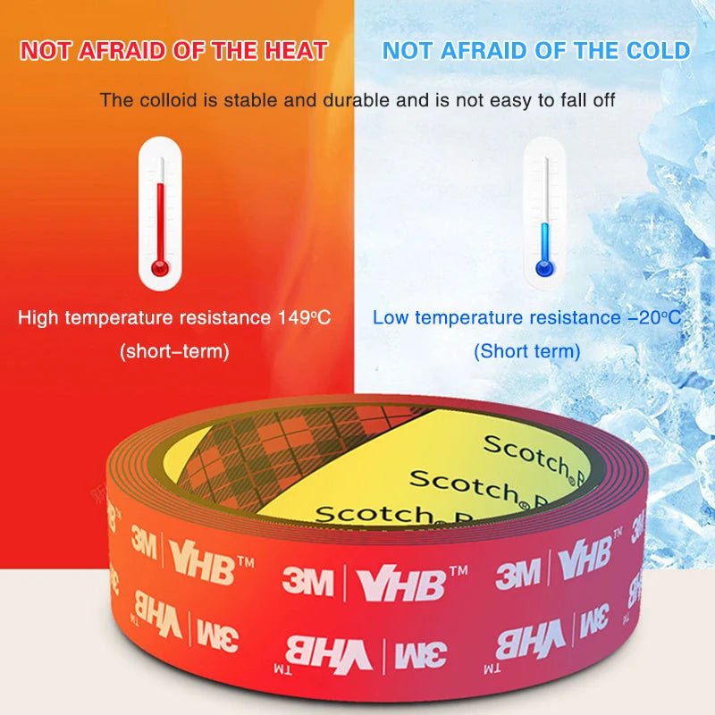 Băng Dính Foam Hai Mặt VHB5952 Dày 1.1mm Dính Chống Thấm - Daisan Store