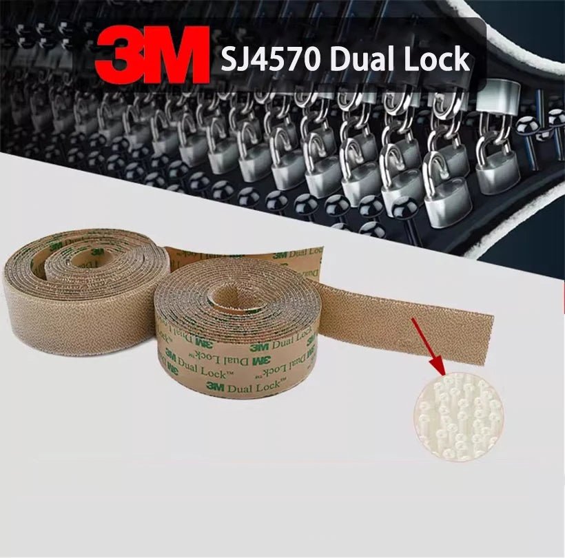 Băng Dính Hai Mặt Trong Suốt Dual Lock 1,6mm 3M SJ4570 - Daisan Store