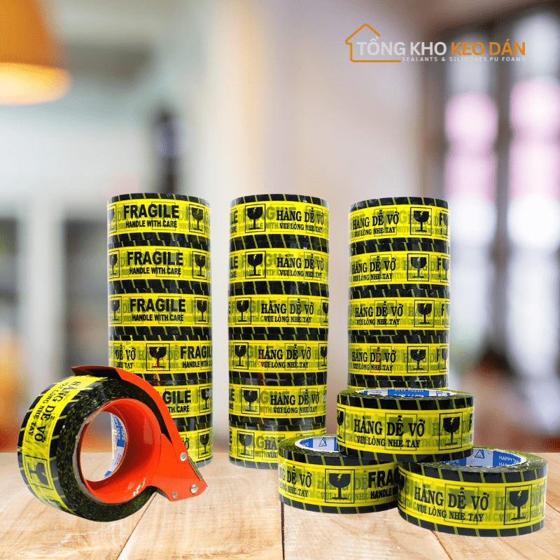 Băng dính hàng dễ vỡ loại dày - Daisan Store