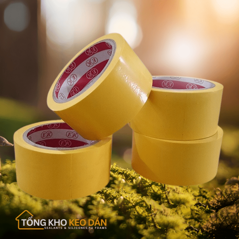 Băng Dính Trong Cuộn 1Kg Lõi Giấy 5Mm Cây 6Kg - Daisan Store