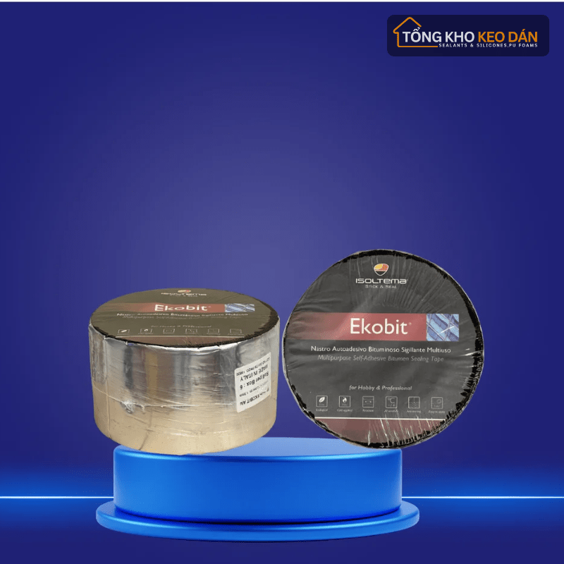 Băng Keo Cuộn Ekobit 5cm Gốc Bitum Chống Thấm Nước - Daisan Store