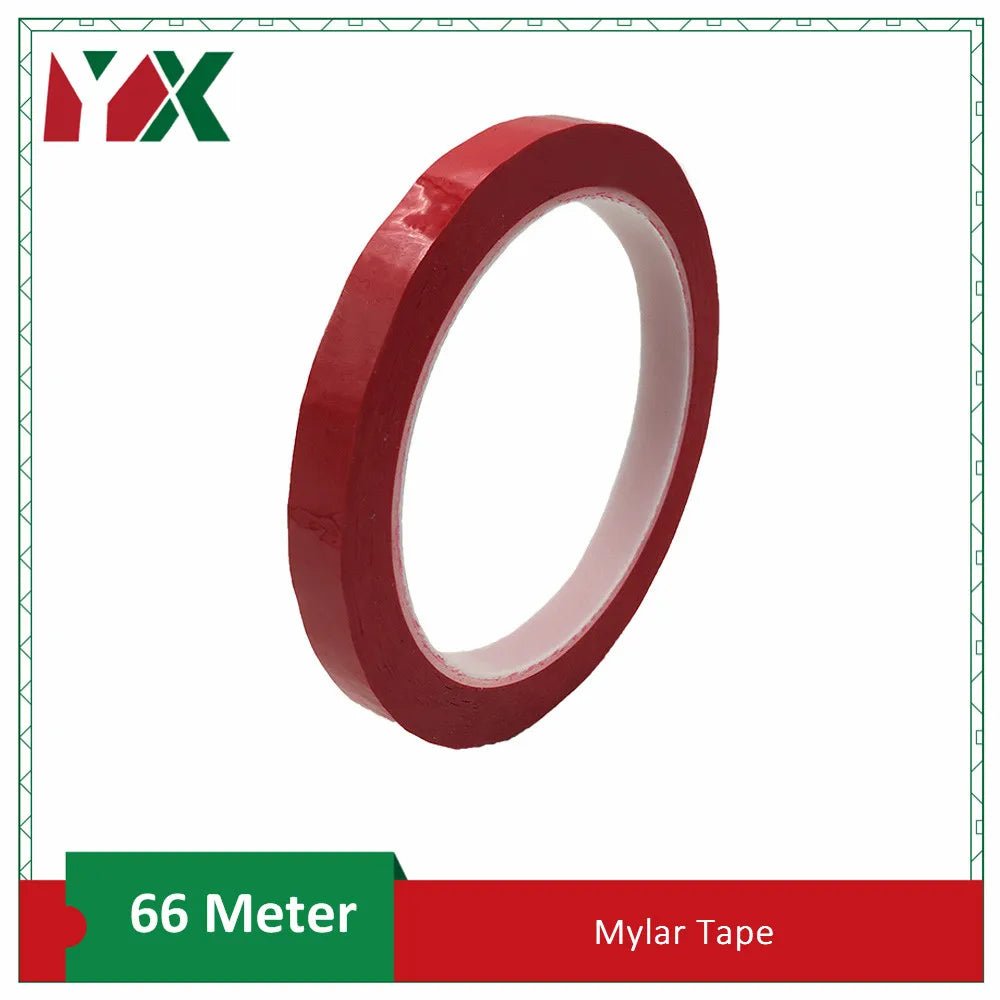 Băng Mylar Nhiệt Độ Cao Đa Màu Dài 66M 0.055mm 2mm 3mm 5mm - Daisan Store