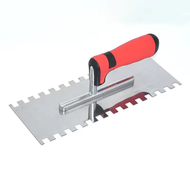 Bay trát xi măng cán tay cầm mềm bằng thép không gỉ 11" x 4" - Daisan Store