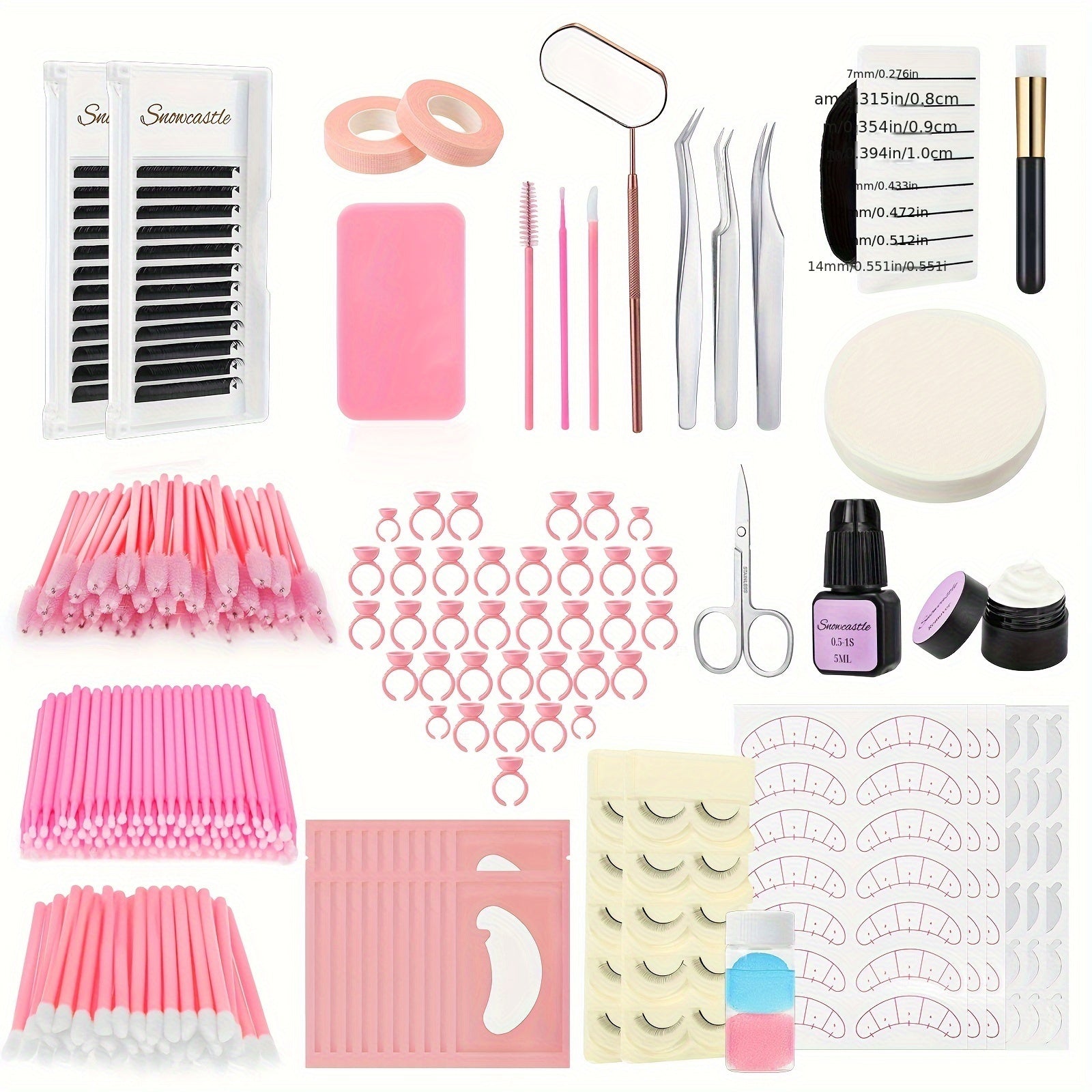 Bộ Dụng Cụ Nối Mi Chuyên Nghiệp Cho Người Mới