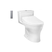 Bệt nhà vệ sinh một khối kèm nắp rửa bồn cầu điện tử WASHLET dòng S7 MS855CDW12XW - Daisan Store