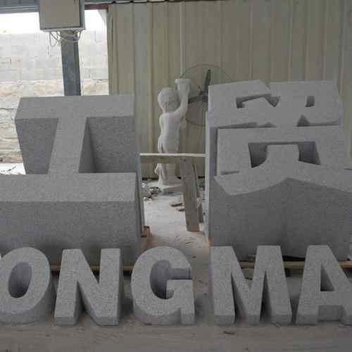 Biển hiệu đá granite 3D làm thủ công bằng máy - Daisan Store