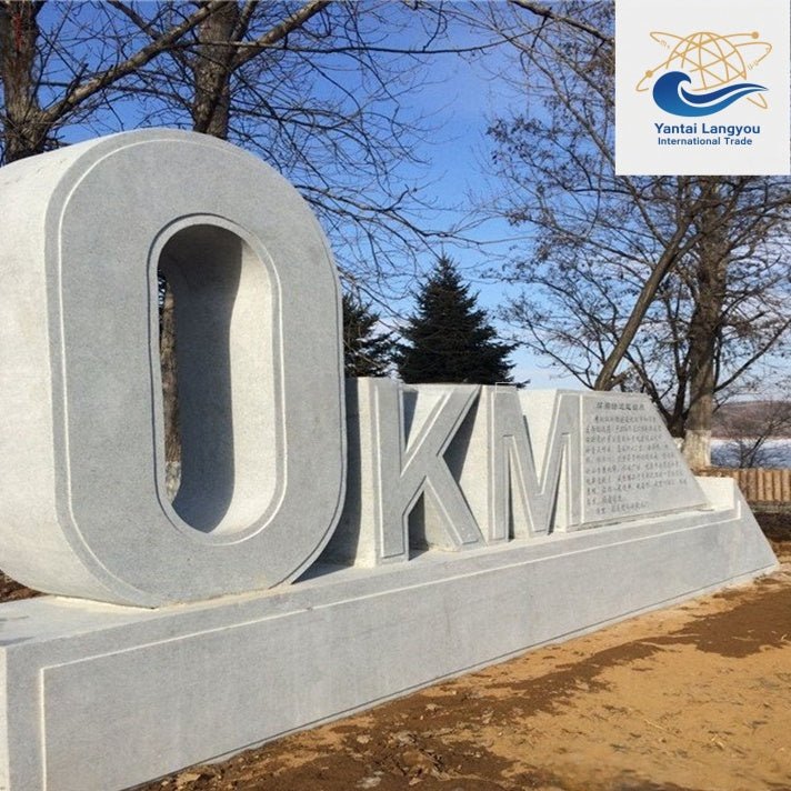 Biển quảng cáo ngoài trời đá granite 3D tùy chỉnh, thân thiện với môi trường, bền vững. - Daisan Store