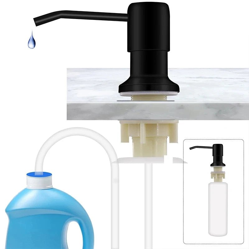 Bình Xà Phòng Rửa Chén Gắn Bồn Inox 500ML Tiện Dụng - Daisan Store