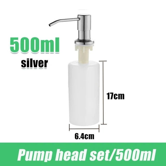 Bình Xà Phòng Rửa Chén Gắn Bồn Inox 500ML Tiện Dụng - Daisan Store