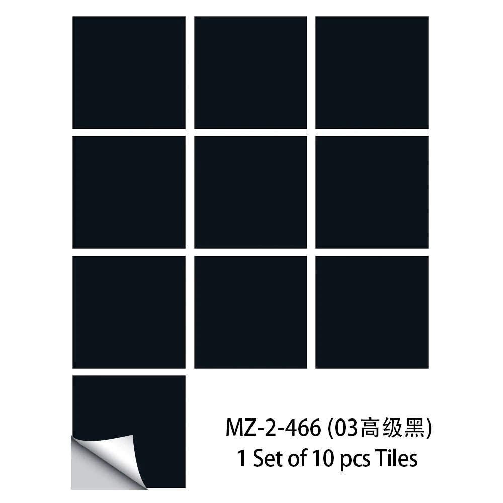 Bo 10 Dan Gach Den Kim Cuong Dan Tuong Bep Chong Dau Nuoc - Daisan Store