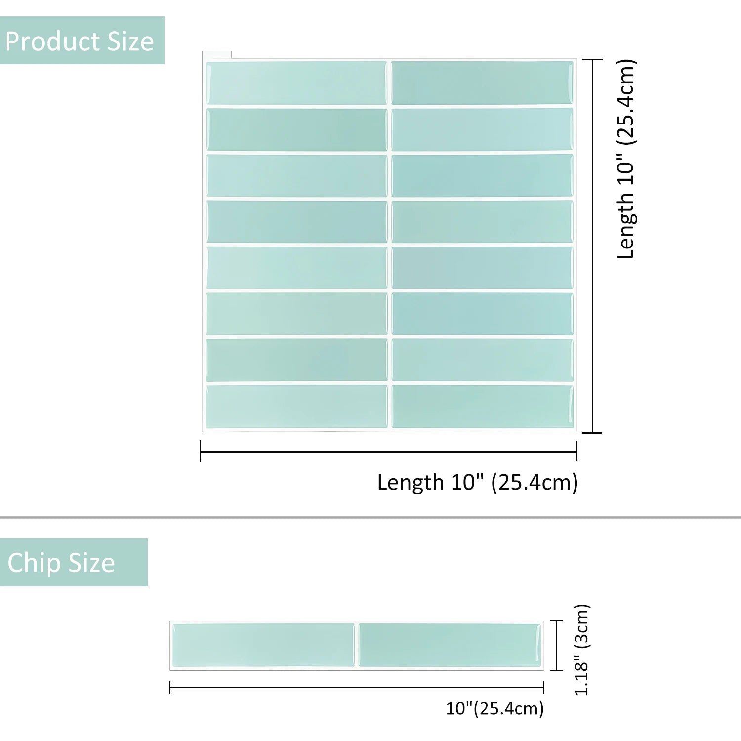 Bộ 10 Miếng Dán Tường 3D Giả Gạch Chống Nước Decor - Daisan Store