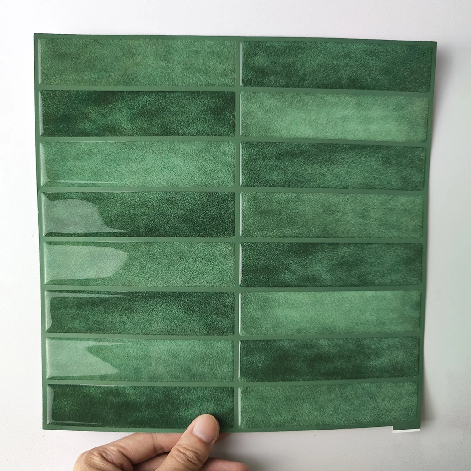 Bộ 10 Miếng Dán Tường 3D Giả Gạch Chống Nước Decor - Daisan Store