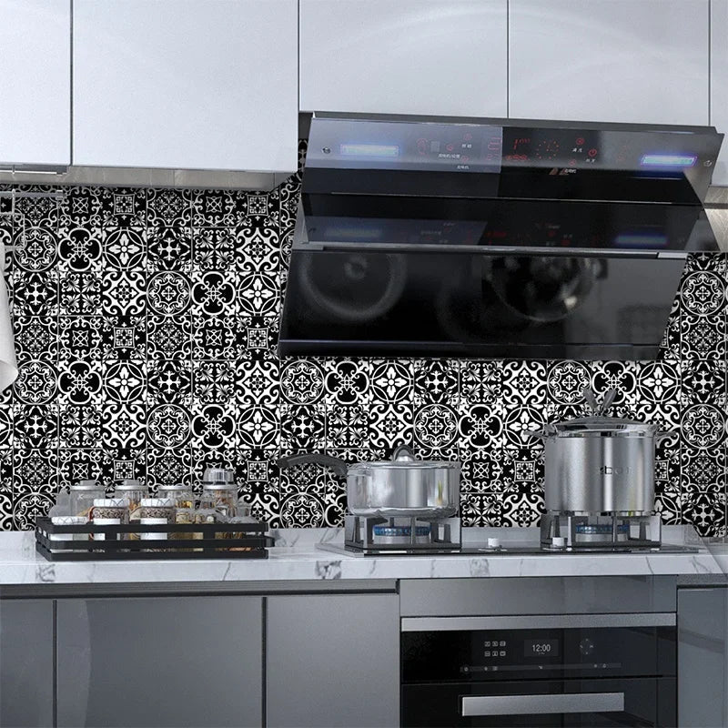 Bộ 10 Miếng Gạch Mosaic 3D Dán Tường Chống Thấm Phòng Tắm - Daisan Store