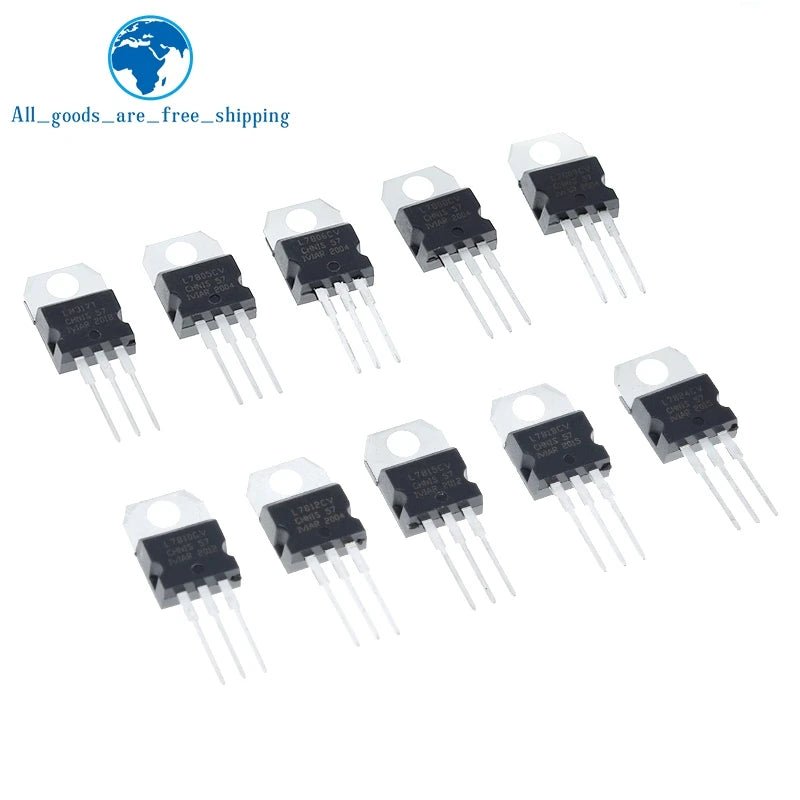 Bộ 10/30 IC ổn áp LM317T L78xx L79xx đa dạng dòng - Daisan Store