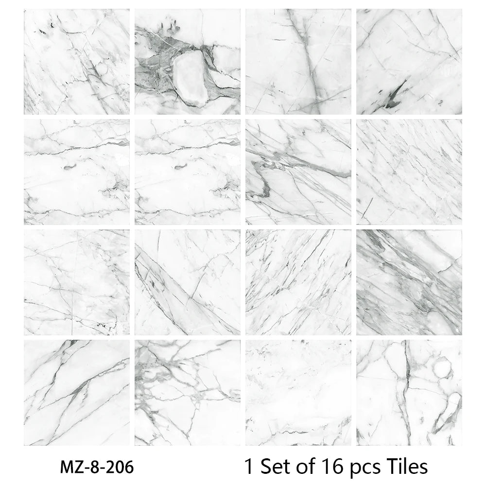 Bo 16 Mieng Dan Tuong Gach Matte Khong Tham Nuoc Nha Bep - Daisan Store