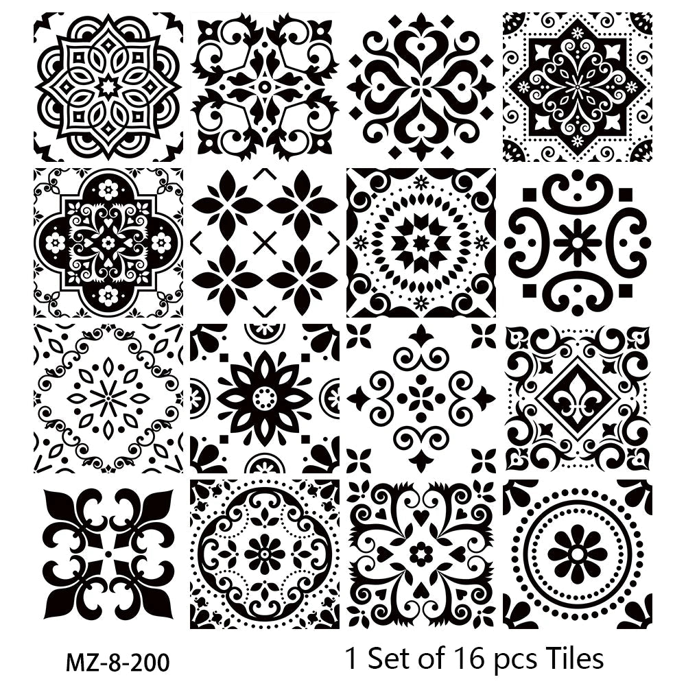 Bo 16 Mieng Dan Tuong Gach Matte Khong Tham Nuoc Nha Bep - Daisan Store