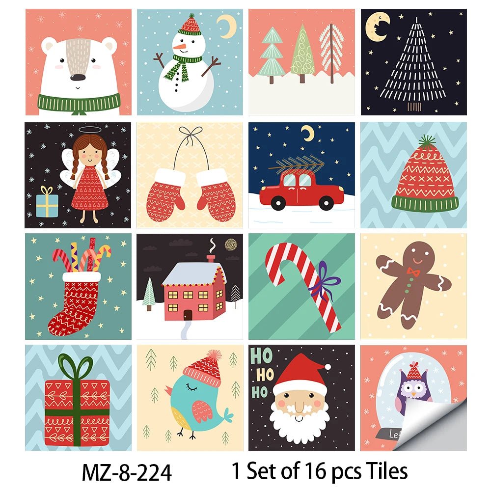 Bo 16 Mieng Dan Tuong Gach Matte Khong Tham Nuoc Nha Bep - Daisan Store