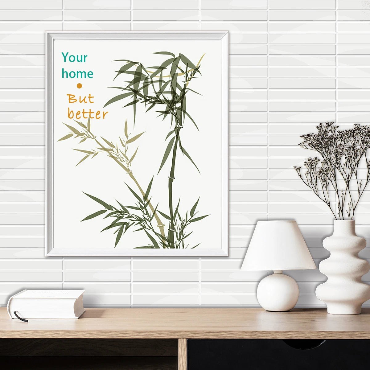 Bộ 5 Miếng Dán Tường 3D Subway Trang Trí Nhà Bếp - Daisan Store