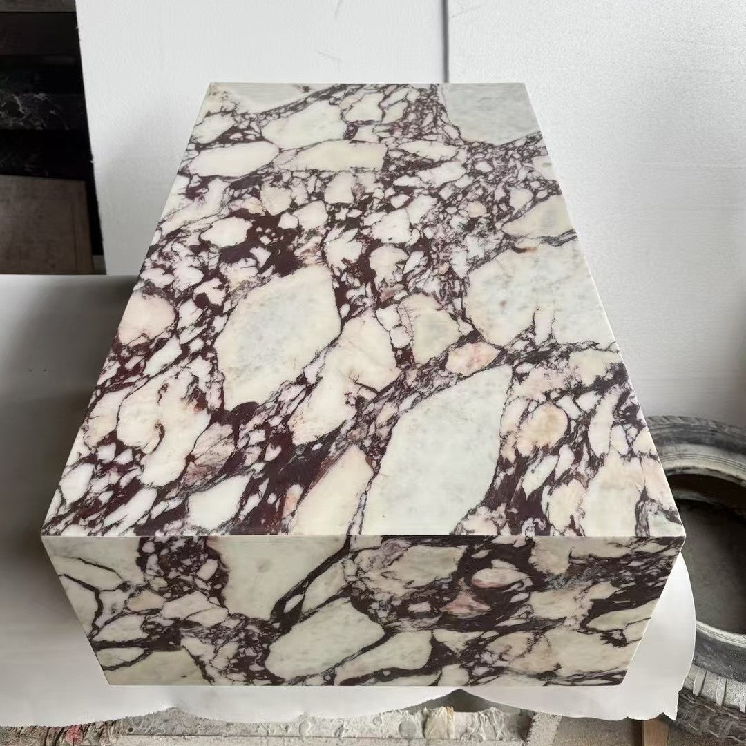 Bộ Bàn Trà & Kệ TV Đá Cẩm Thạch Ý Hiện Đại - Daisan Store