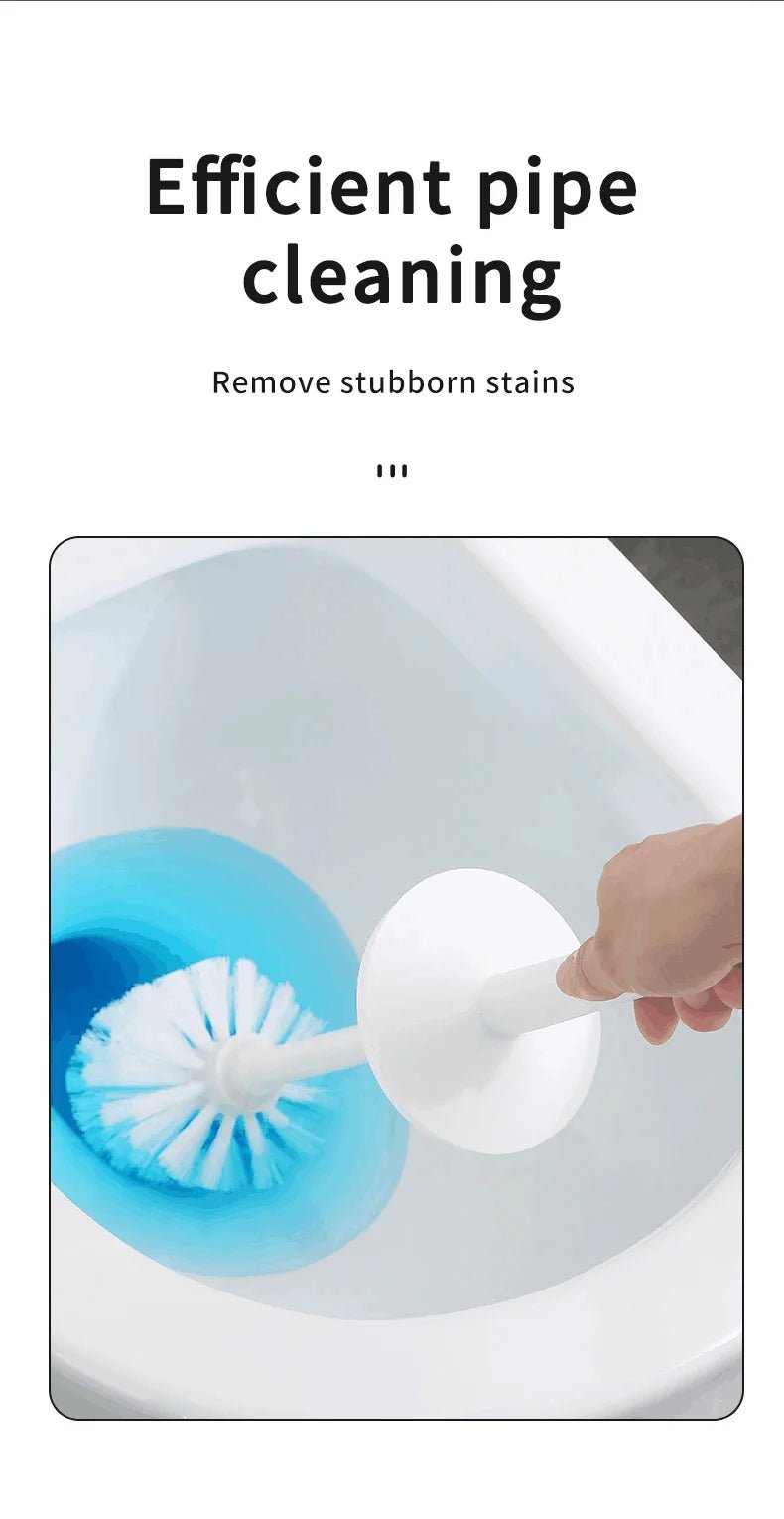 Bộ Chổi Cọ Nhà Vệ Sinh Siêu Dài Đầu Mềm Linh Hoạt - Daisan Store