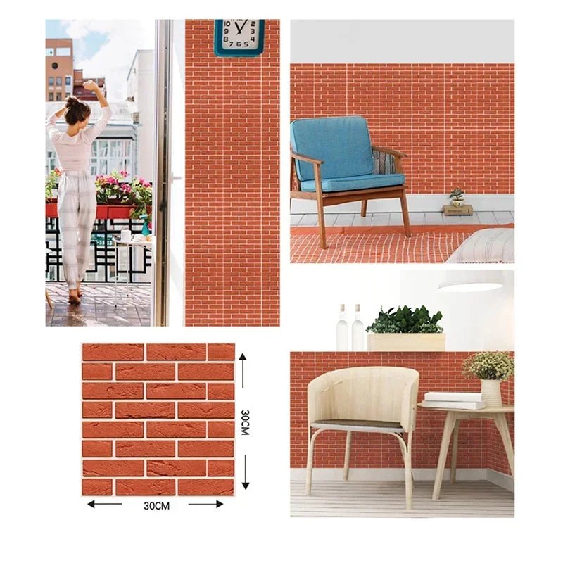 Bo Dan Tuong Gau Gach 30x30 Tu Dinh Chong Nhiet Chong Tham - Daisan Store