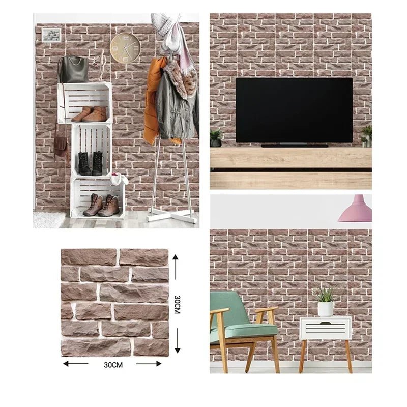 Bo Dan Tuong Gau Gach 30x30 Tu Dinh Chong Nhiet Chong Tham - Daisan Store