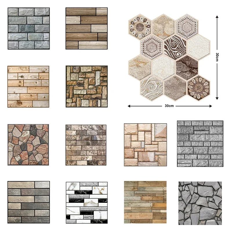 Bo Dan Tuong Gau Gach 30x30 Tu Dinh Chong Nhiet Chong Tham - Daisan Store