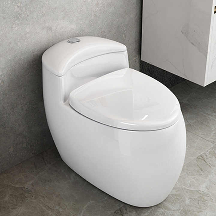 Bộ đồ dùng phòng tắm bằng gốm sứ cao cấp phong cách phương Tây Closestool - Daisan Store