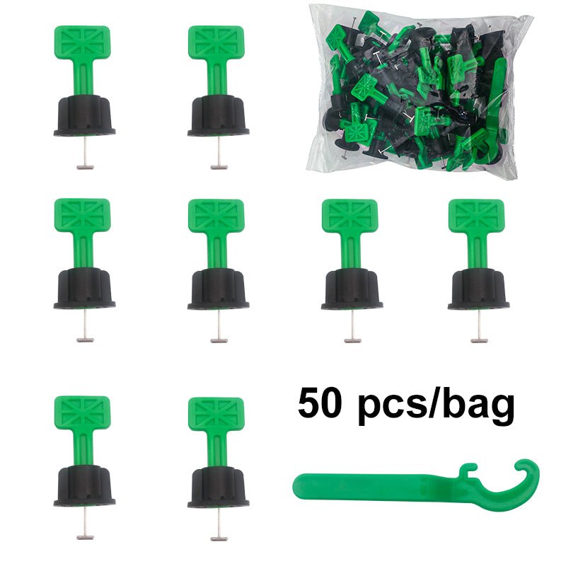 Bộ dụng cụ chêm và mỏ lết cân bằng gạch lát T loại có thể tái sử dụng - Daisan Store