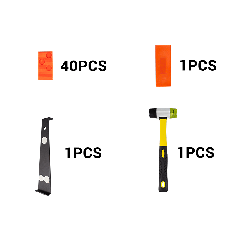 Bộ dụng cụ lắp đặt sàn gỗ hiện đại 43 món chuyên nghiệp 40mm - Daisan Store