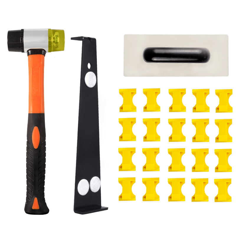 Bộ dụng cụ lắp đặt sàn lát nền 43 món kèm miếng kê 40/20 - Daisan Store