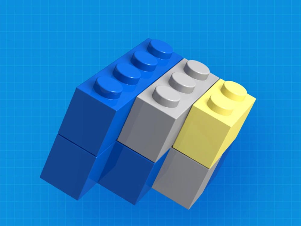 Bộ Gạch Xếp Hình Gobricks 500g Tự Do Sáng Tạo MOC - Daisan Store