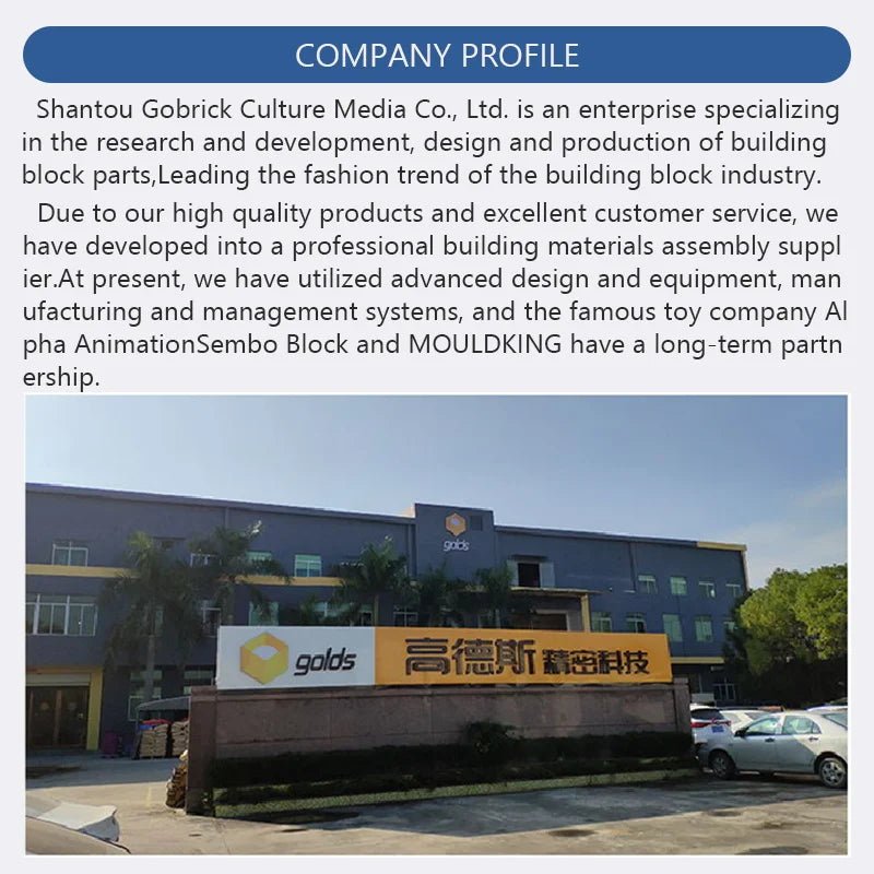 Bộ Gạch Xếp Hình Gobricks 500g Tự Do Sáng Tạo MOC - Daisan Store