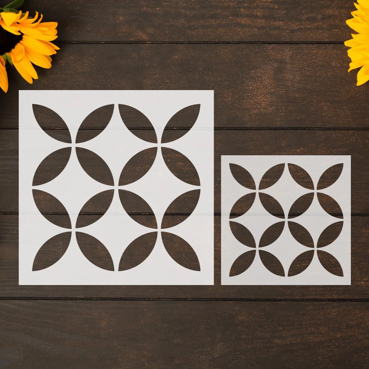 Bộ Khuôn Sàn Lớn Tái Sử Dụng 12Inch 8Inch Cho Trang Trí - Daisan Store