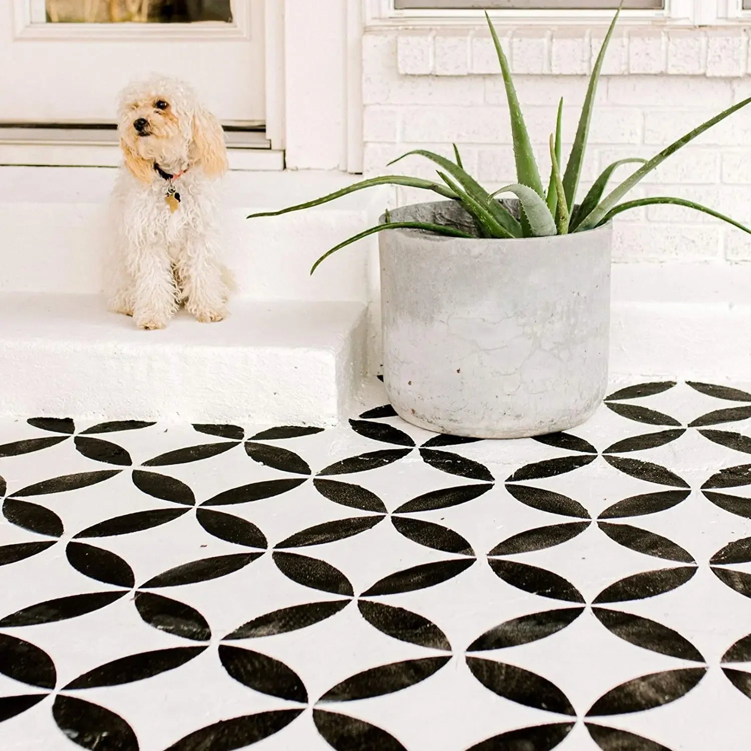 Bộ Khuôn Sàn Lớn Tái Sử Dụng 12Inch 8Inch Cho Trang Trí - Daisan Store