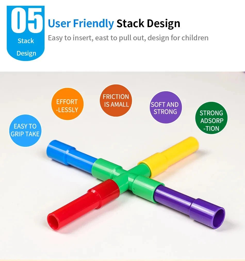 Bộ Lắp Ghép Ống Nước Sáng Tạo STEM Cho Trẻ Em - Daisan Store