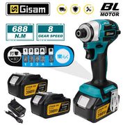 Bo May Dung Cu Van Vit Va Dap Brushless 688 Nm Makita 18V - Daisan Store