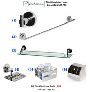 Bộ Phụ Kiện inox Archi R04 - Daisan Store