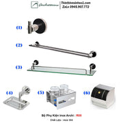 Bộ Phụ Kiện inox Archi R05 - Daisan Store