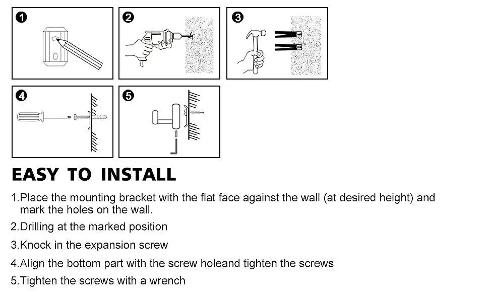 Bộ Phụ Kiện Nhà Tắm Đen Gắn Tường Inox Chống Gỉ - Daisan Store