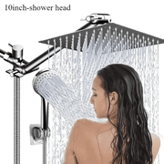 Bộ sen tắm inox áp lực ẩn cần dài kèm vòi xịt - Daisan Store