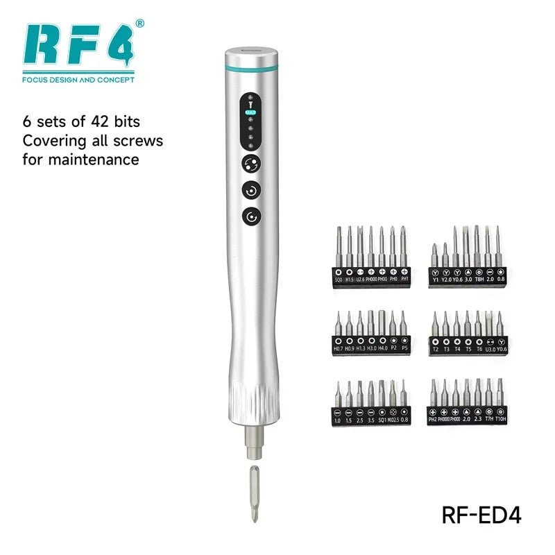 Bộ Tua Vít Điện RF4 RF ED4 RF ED4S USB Sạc 4 Cấp Mô Men - Daisan Store